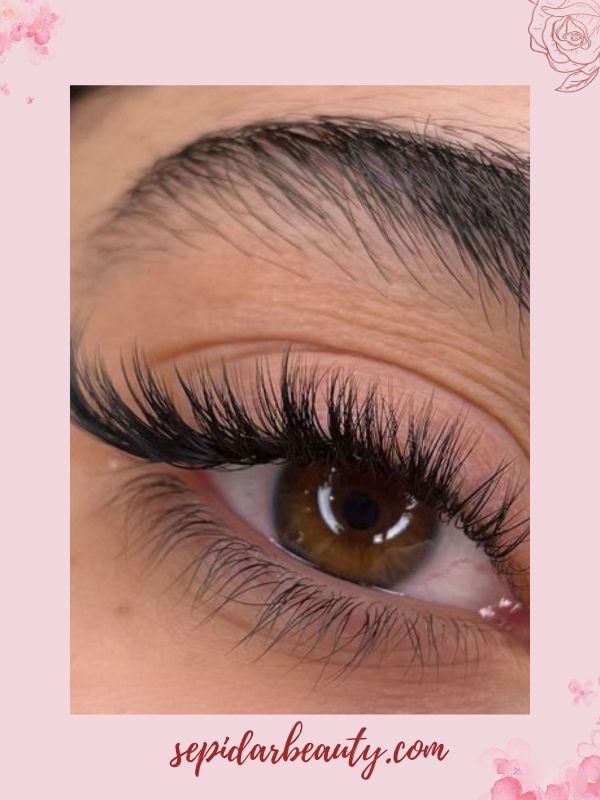 اکستنشن مژه اسپایکی-سپیدار بیوتی