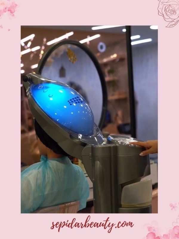 اسکراب کف سر در آرایشگاه-سپیدار بیوتی